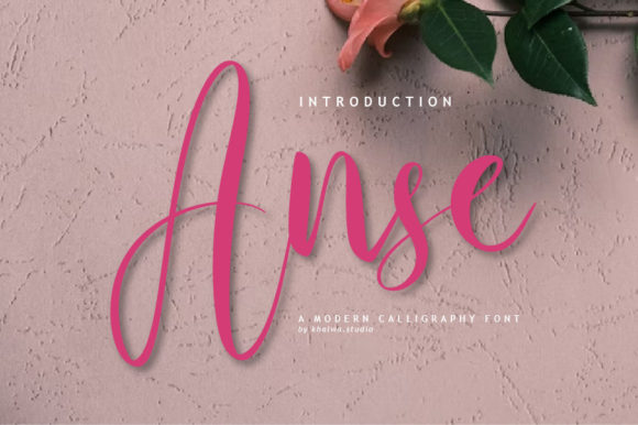 Anse Script: A Timeless Handwritten Font for Creative Expression