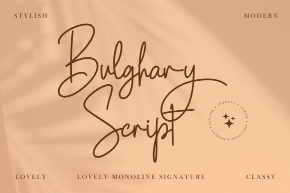 Bulghary Script: A Delicate Font for Stunning Design Creations