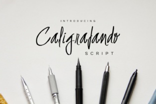 Caligrafando Script: A Handcrafted Font for Modern Creativity and Professional Use