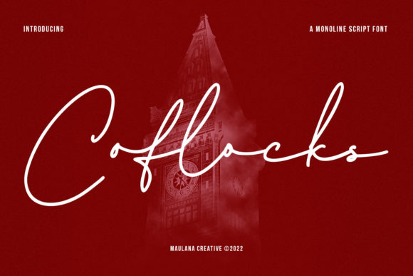 Coflocks Script: A Handwritten Font for Personalized Design