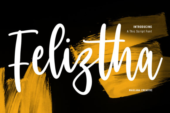 Feliztha Script: A Delicate Font That Elevates Design