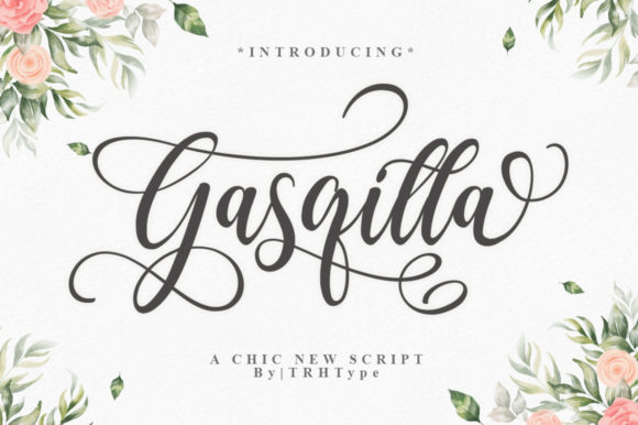 Gasqilla Script: A Touch of Elegance in Typography