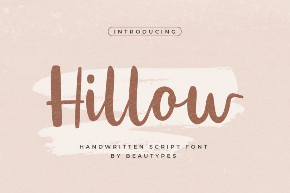 Hillow Script: A Font That Elevates Your Designs with Grace and Elegance
