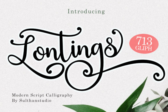 Lontings Script: A Luxurious Touch for Modern Design