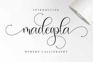 Madegola Script: A Modern and Enchanting Font for Creative Projects