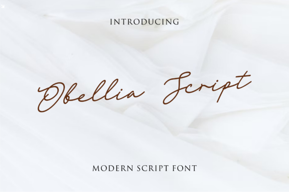 Obellia Script: A Delicate Font for Creative Projects