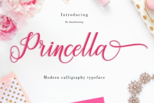Princella Script: A Modern Font Family for Versatile Design Needs