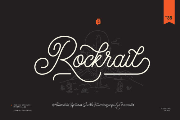 Rocktrail Script: A Timeless Font for Creative Expression