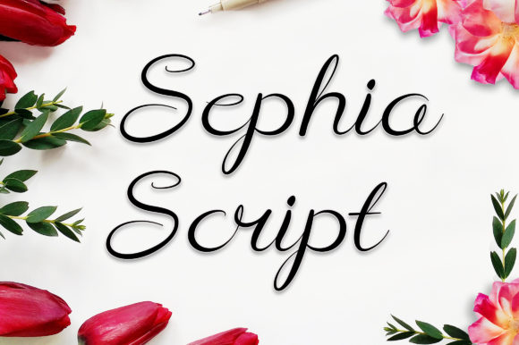 Sephia Script: Elevate Your Design with Timeless Elegance