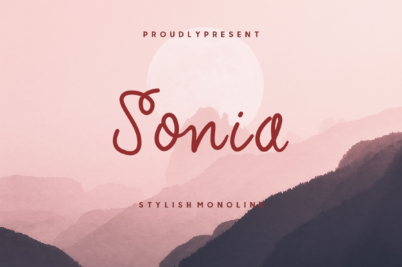 Sonia Script: The Handwritten Font That Elevates Your Designs